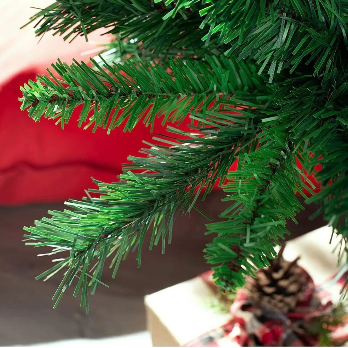Árbol de Navidad Artificial - de 60 cm a 240 cm, Regalo de Navidad y Año Nuevo, adecuado para decoración interior y exterior, perfecto para el hogar, jardín y espacios comerciales, ideal para celebraciones festivas.