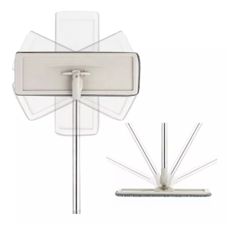 Mopa Plana con Cubo de Autoescurrido, 7 L