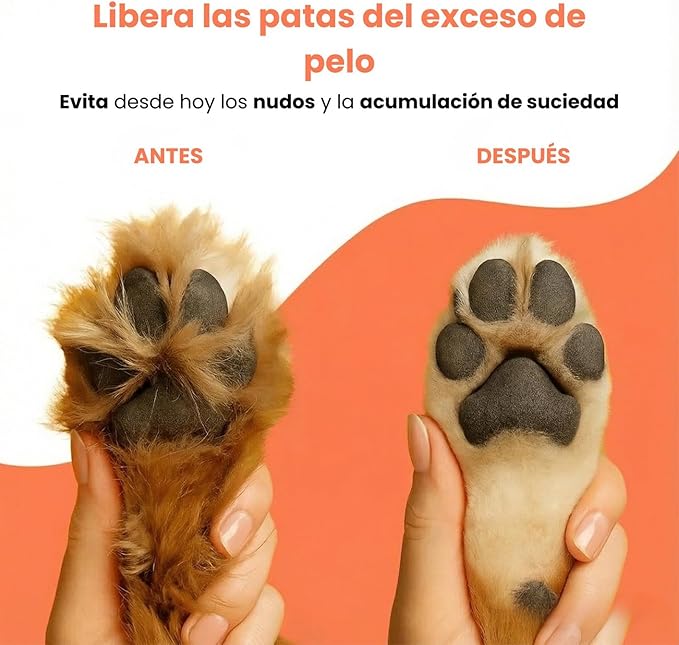 Recortadora de Pelo para Mascotas, Silenciosa y Recargable
