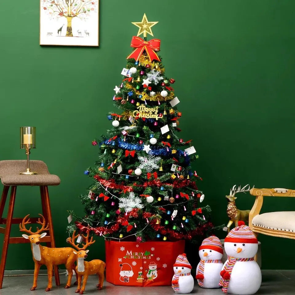 Árbol de Navidad Artificial - de 60 cm a 240 cm, Regalo de Navidad y Año Nuevo, adecuado para decoración interior y exterior, perfecto para el hogar, jardín y espacios comerciales, ideal para celebraciones festivas.