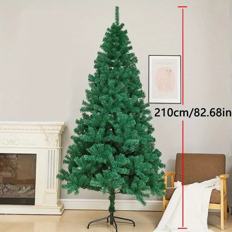 Árbol de Navidad Artificial - de 60 cm a 240 cm, Regalo de Navidad y Año Nuevo, adecuado para decoración interior y exterior, perfecto para el hogar, jardín y espacios comerciales, ideal para celebraciones festivas.