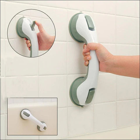 Agarradera de Baño con Ventosas, Quita y Pon