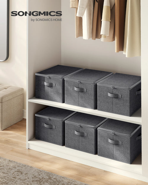 Cajas de Almacenamiento Plegables con Tapa (pack 6) 2