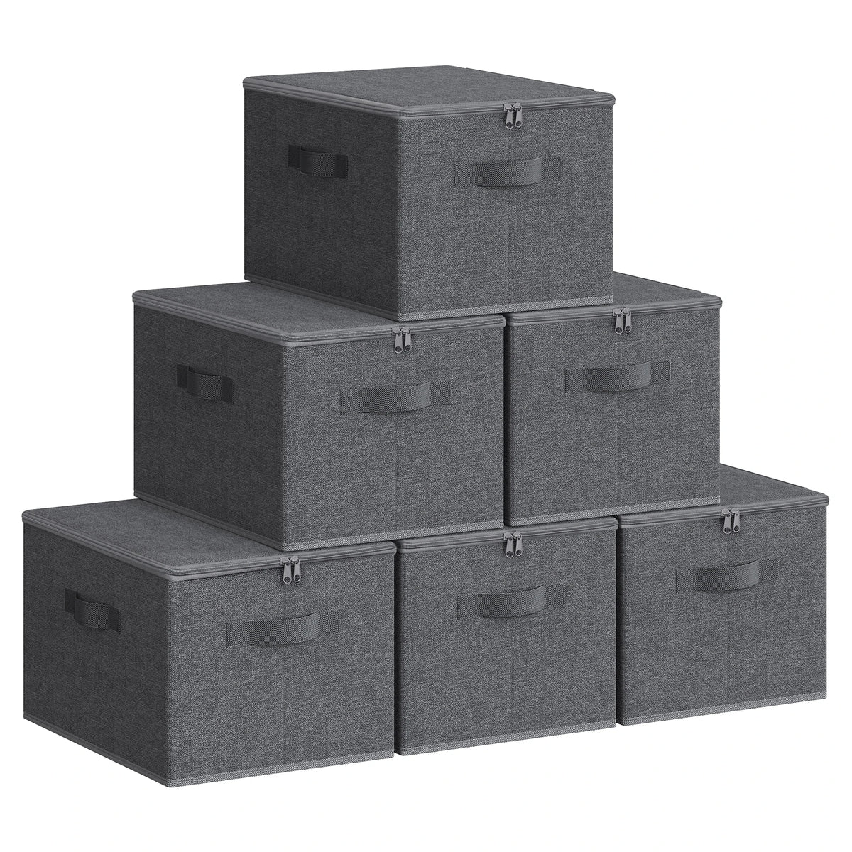 Cajas de Almacenamiento Plegables con Tapa (pack 6)
