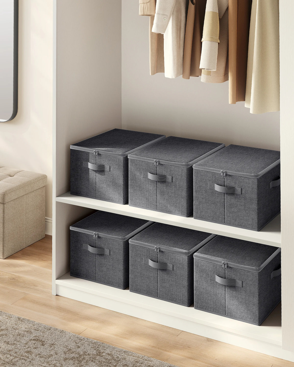 Cajas de Almacenamiento Plegables con Tapa (pack 6) 3