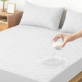 Protector de Colchon Impermeable y Transpirable con Goma