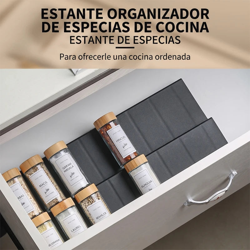 Organizador de Especias Escalonado para Armario 2