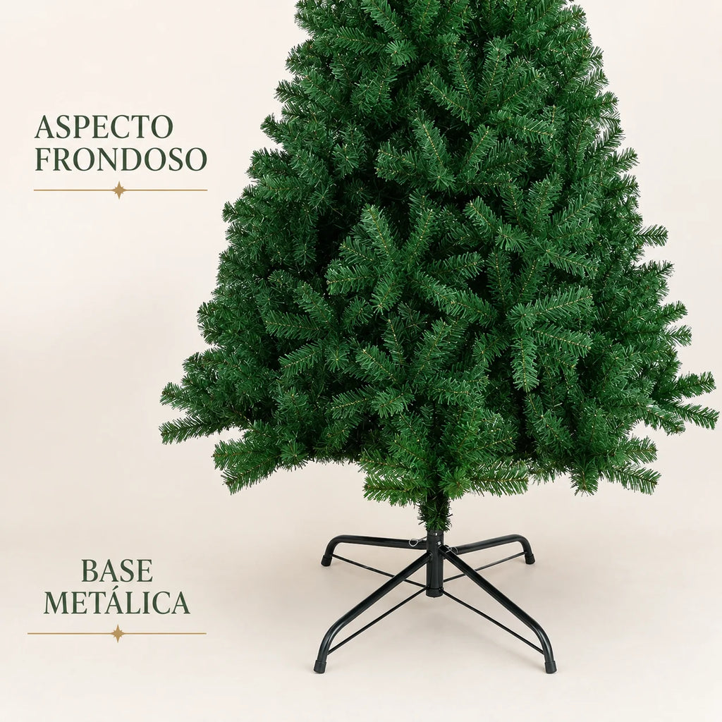 Árbol de Navidad Artificial - de 60 cm a 240 cm, Regalo de Navidad y Año Nuevo, adecuado para decoración interior y exterior, perfecto para el hogar, jardín y espacios comerciales, ideal para celebraciones festivas.