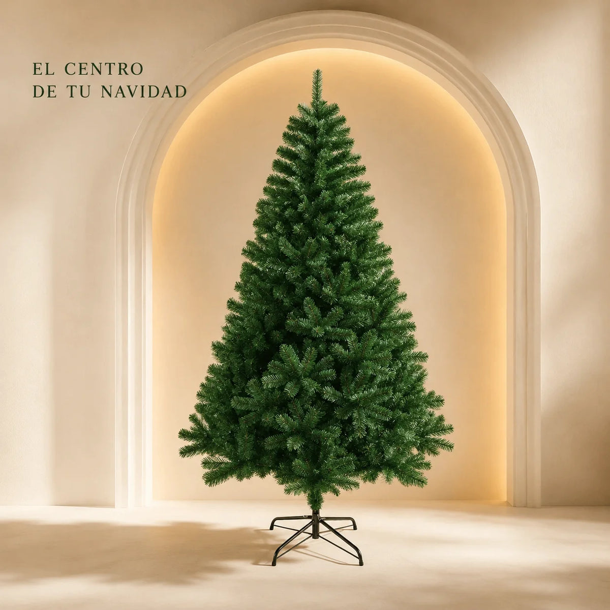 Árbol de Navidad Artificial - de 60 cm a 240 cm, Regalo de Navidad y Año Nuevo, adecuado para decoración interior y exterior, perfecto para el hogar, jardín y espacios comerciales, ideal para celebraciones festivas.