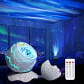 Proyector de galaxia huevo de dinosaurio NIDORA con mando, proyectando aurora boreal