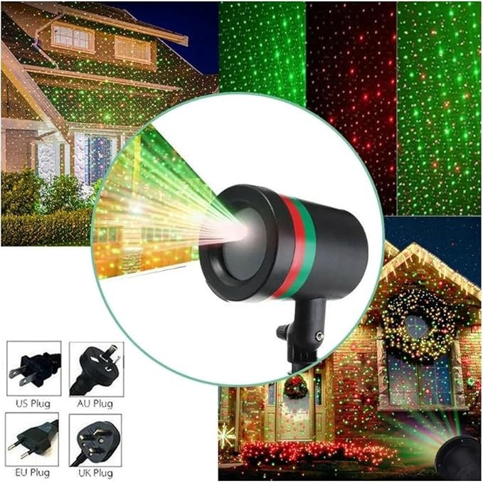 Proyector de Luces de Navidad para Exterior