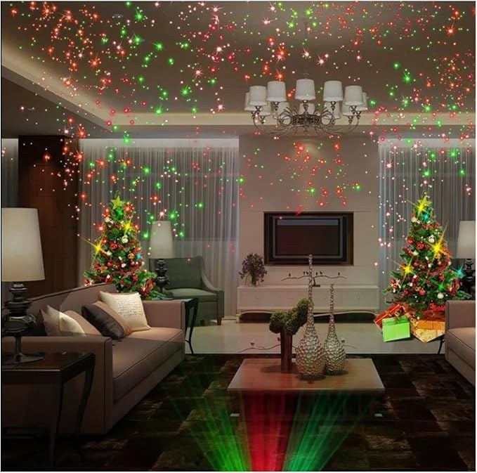 Proyector de Luces de Navidad para Exterior